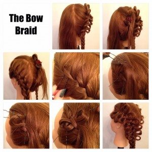 Bow Braid Hairstyle
