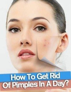 How to get rid of pimples fast